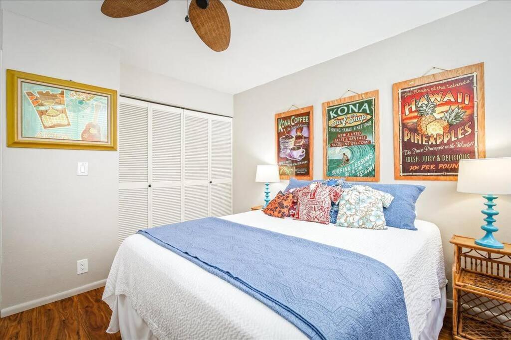 Beautiful 2/2 Condo In Kailua Kona. Ocean View! Kültér fotó